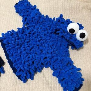 Cookie Monster Costume (handmade) 2-3T